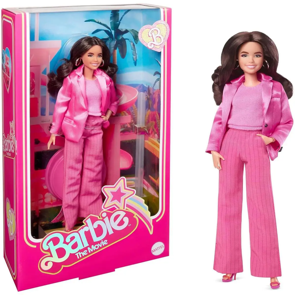 Barbie The Movie: Gloria 3-Piece Pink Pant Suit