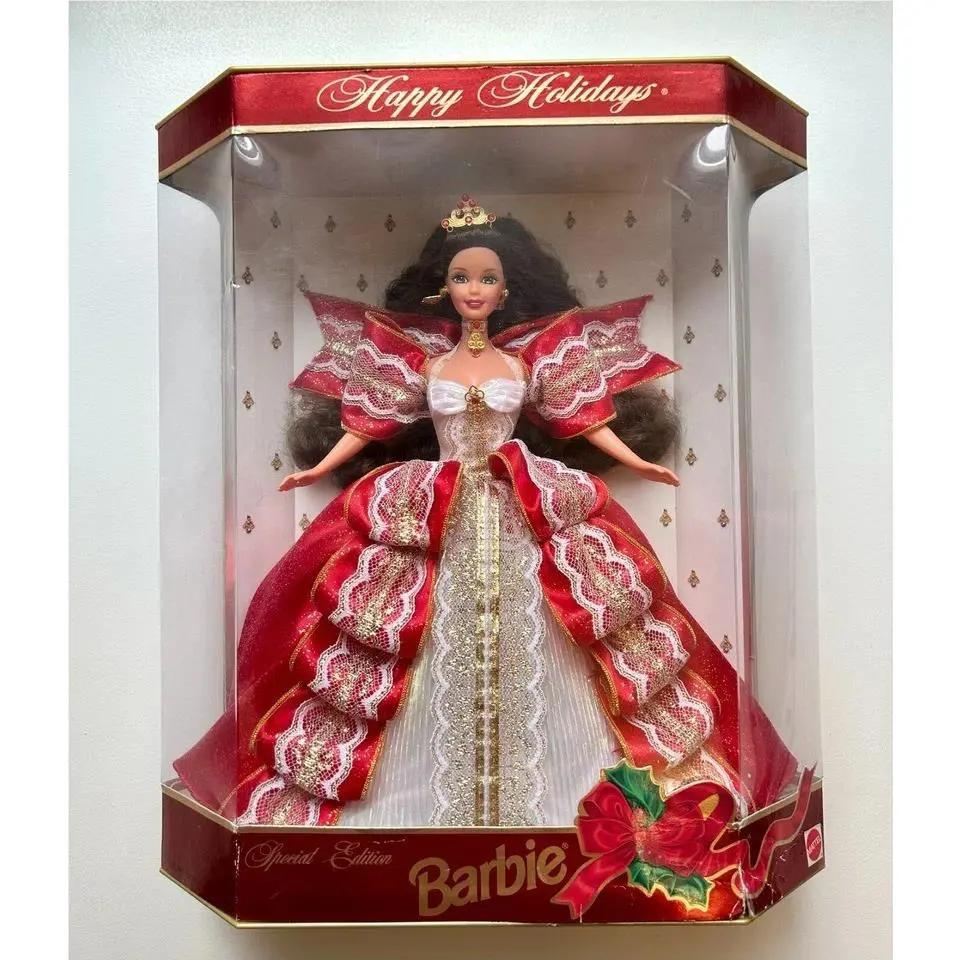 Mattel Barbie 10th Anniversary Happy Holidays 1997 Special Edition Doll
