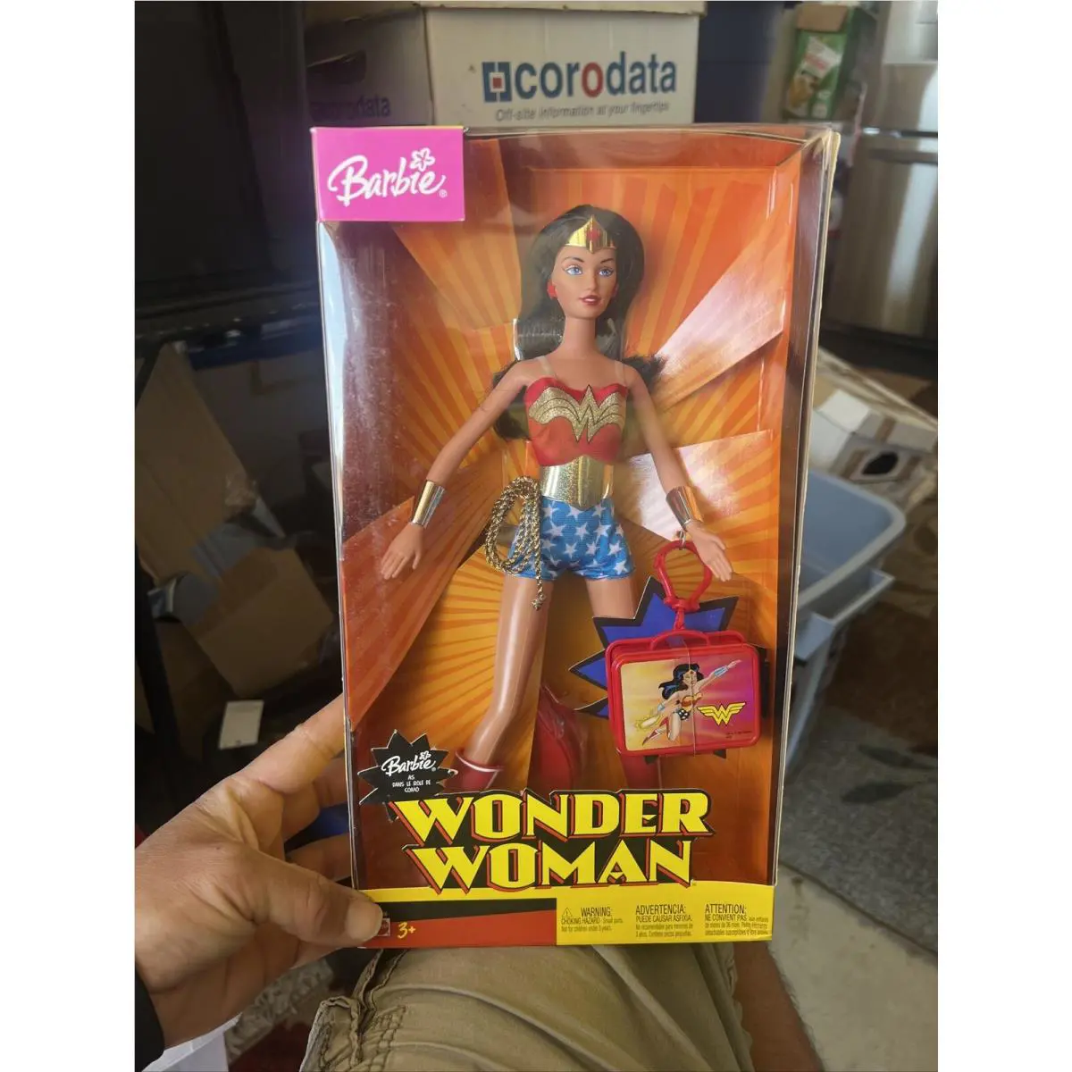 2003 Wonder Woman Barbie - - Never Removed From Box