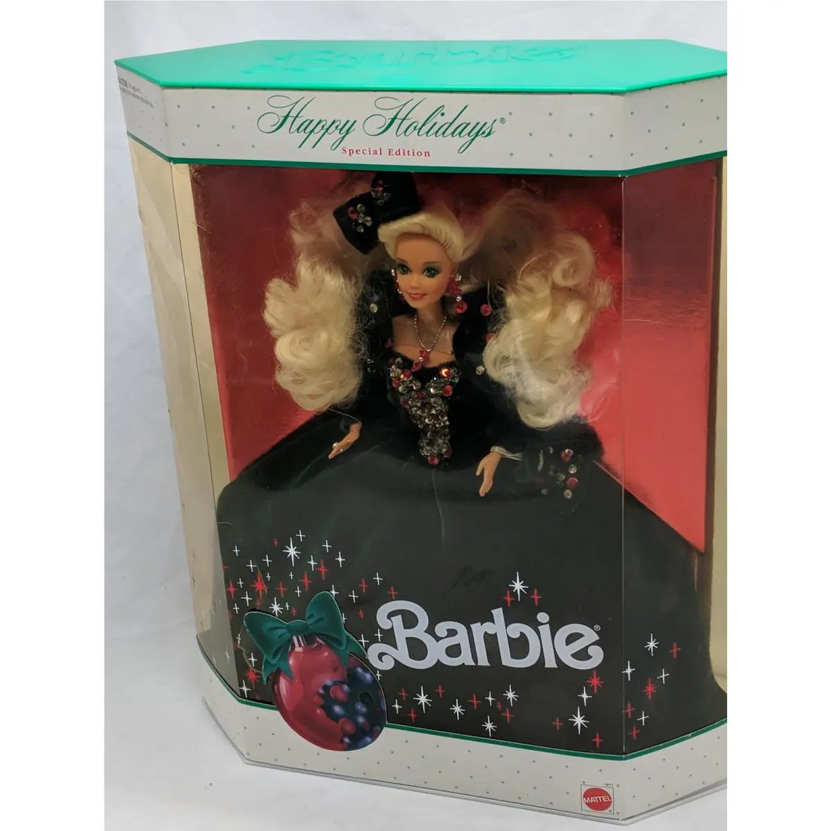 Mattel Happy Holidays Barbie 1991 Vintage Special Edition Model 1871