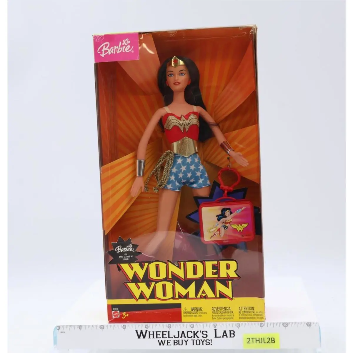 Wonder Woman Barbie 2003 Mattel DC Comics Action Figure Doll Mib