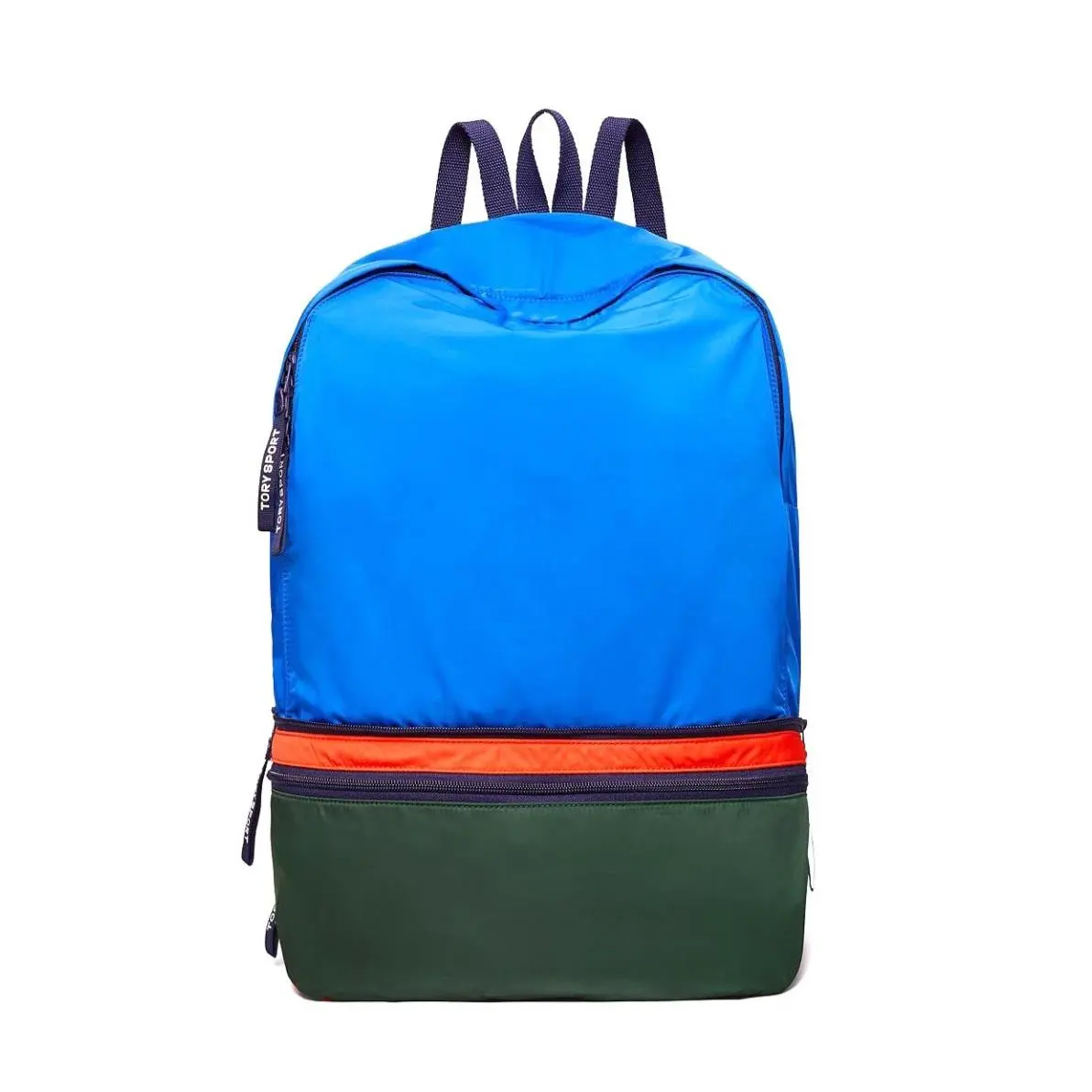 Tory Burch Women`s Convertible Color-block Backpack Belt Bag Conifer 49987