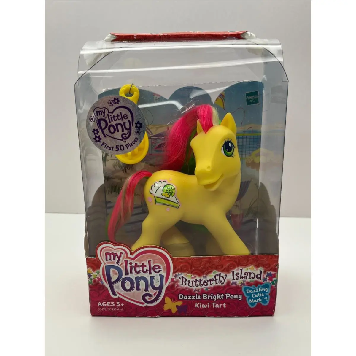 Hasbro MY Little Pony 2004 Butterfly Island Kiwi Tart First 50 Pieces Rare