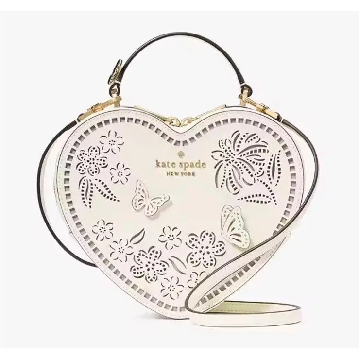 Kate Spade Love Shack Heart Garden Butterfly Top Handle Crossbody Bag