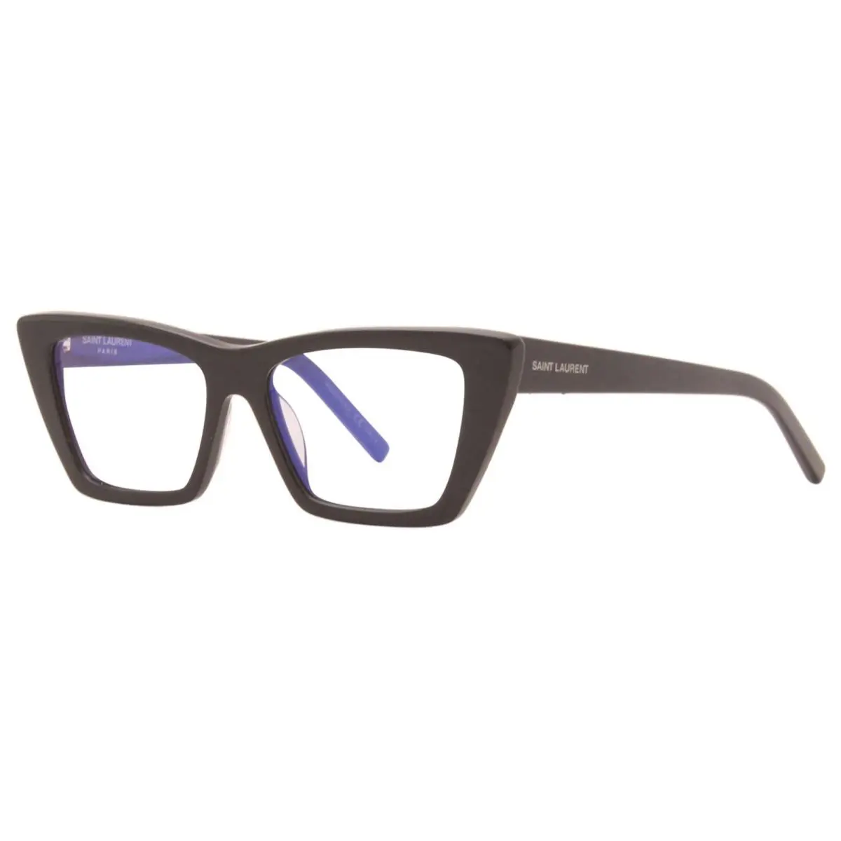 Saint Laurent Mica SL276 025 Sunglasses Women`s Black/blue Light Photochromic - Frame: Black