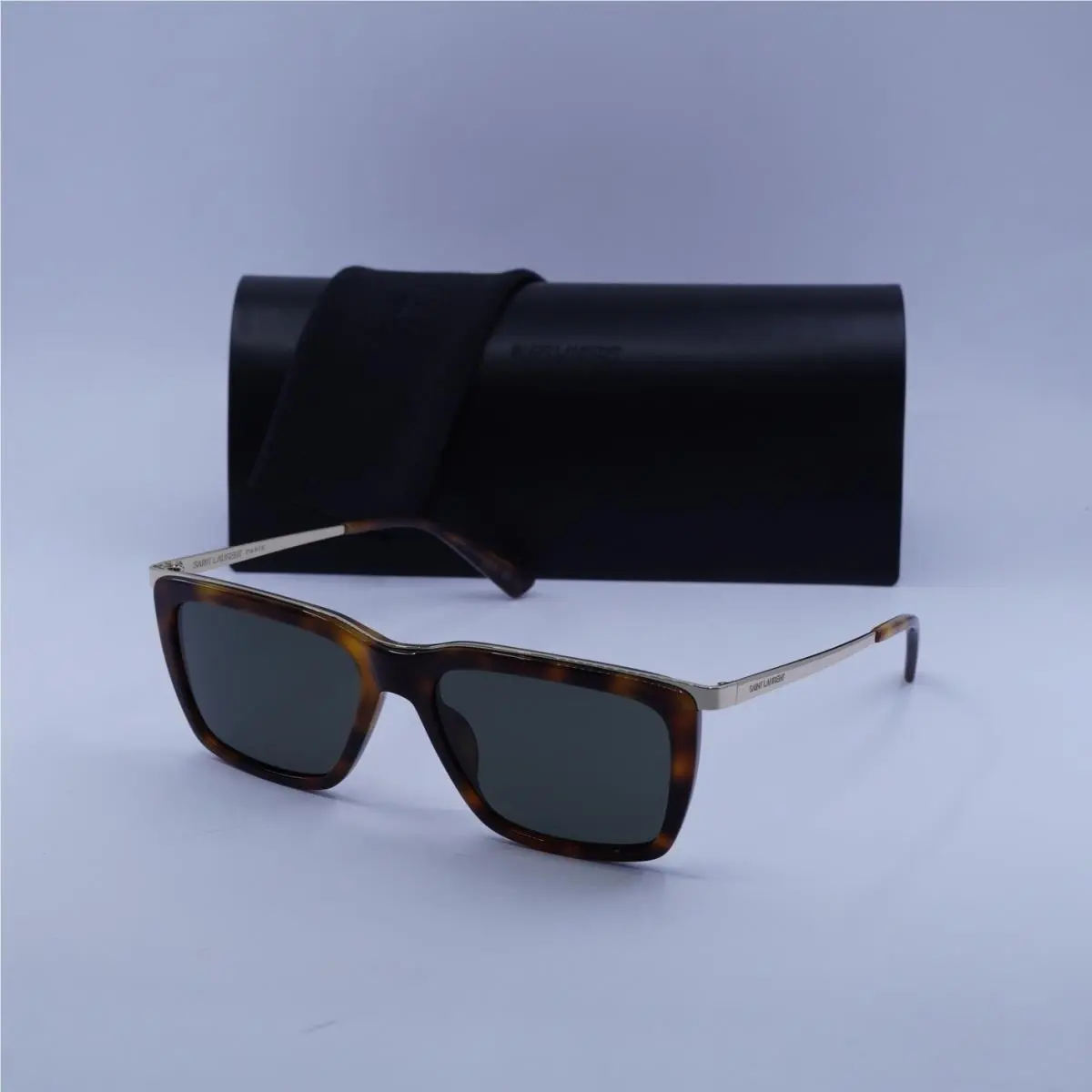 Saint Laurent SL 765 004 Havana/gold/grey 56-17-145 Sunglasses by Yves Saint Laurent