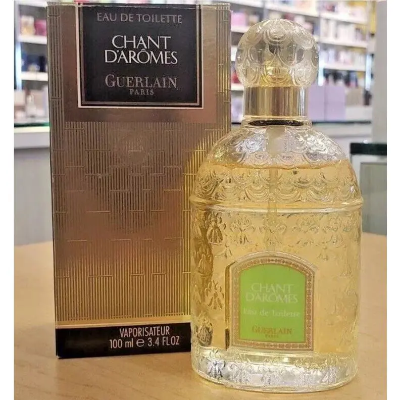 Chant D`aromes by Guerlain Eau de Toilette 3.4oz / 100ml Spray Rare Htf