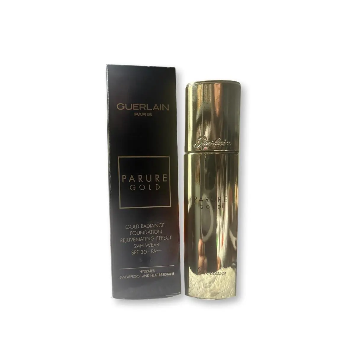 Guerlain Parure Gold 1.0 oz Gold Radiance Foundation 24H Wear Spf 30 1 Rose Pale