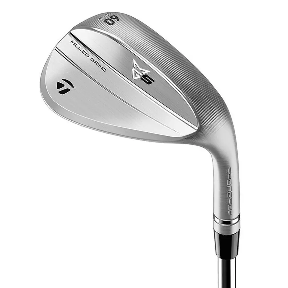 Taylor Made Milled Grind 5 Chrome Wedge HB Grind 2025 - Satin Chrome