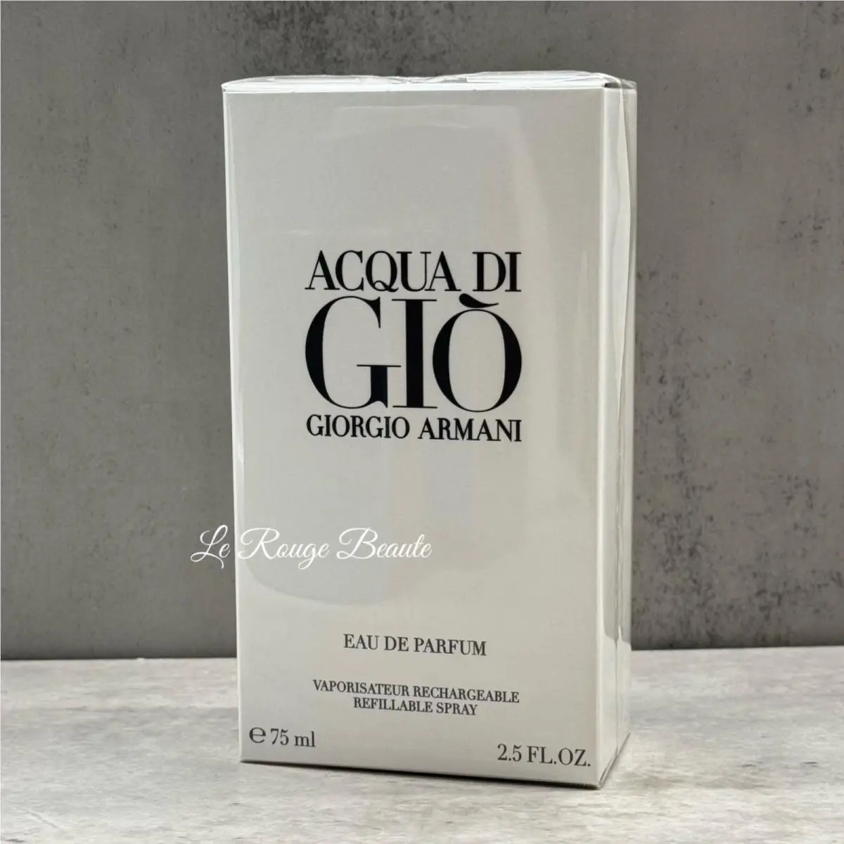 Acqua Di Gio Men Eau De Parfum Pick Ur Size Price For 1 Only 2.5 fl oz / 75ml by Giorgio Armani