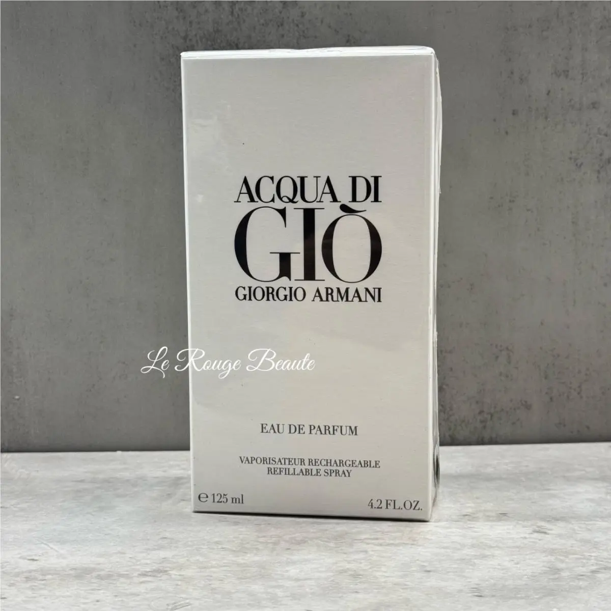 Acqua Di Gio Men Eau De Parfum Pick Ur Size Price For 1 Only 4.2 fl oz / 125ml by Giorgio Armani