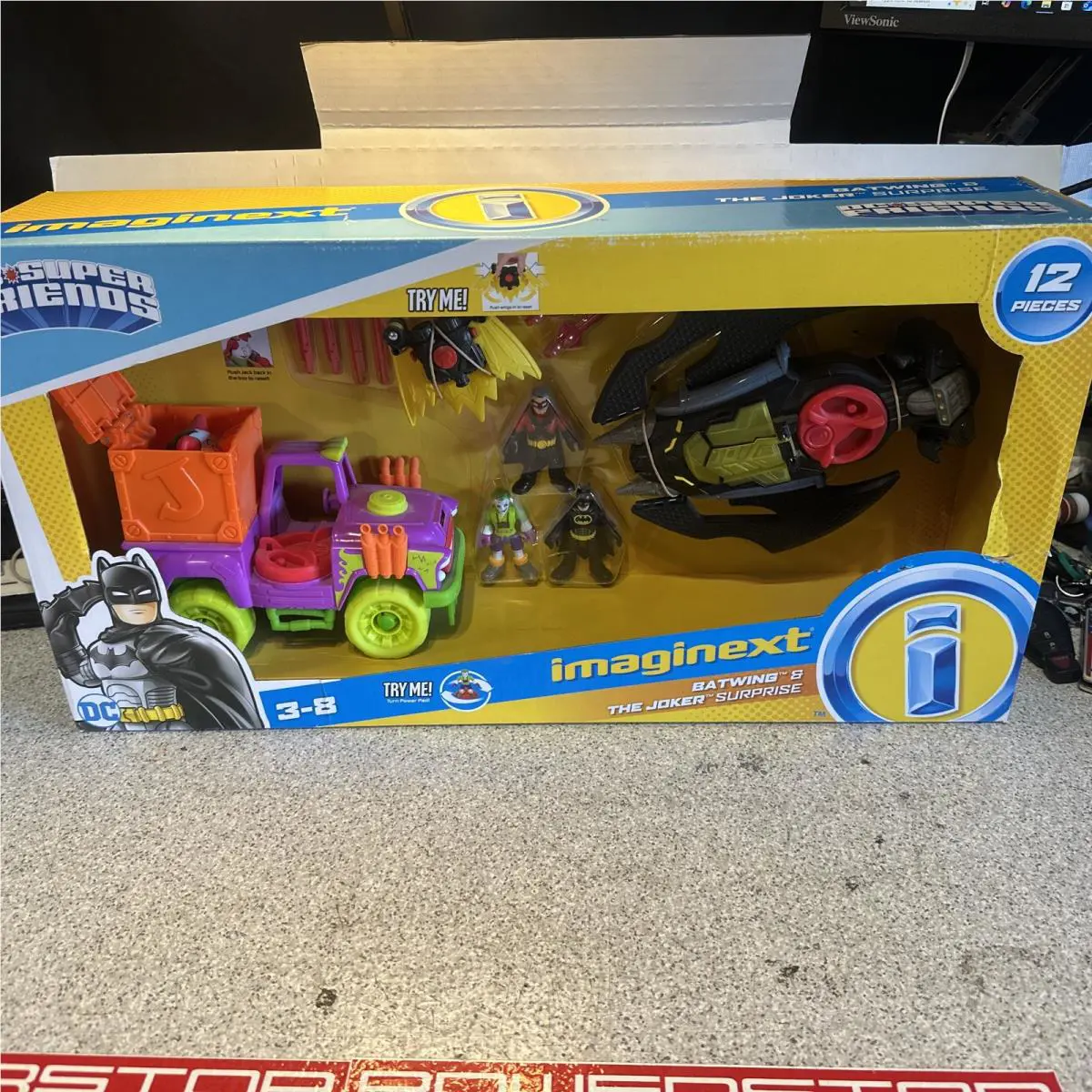 Imaginext DC Super Friends Batwing The Joker Surprise Playset Batman