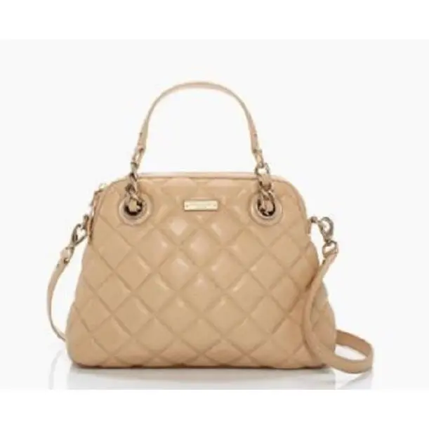 Kate Spade Gold Coast Small Georgina Quilted Leather Satchel