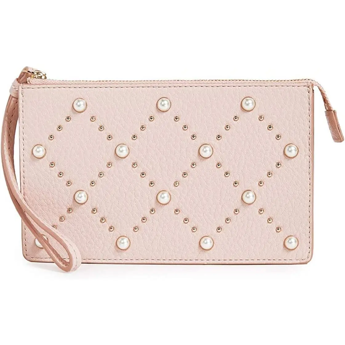 Kate Spade New York Women`s Hayes Street Pearl Leila Wristlet Pink