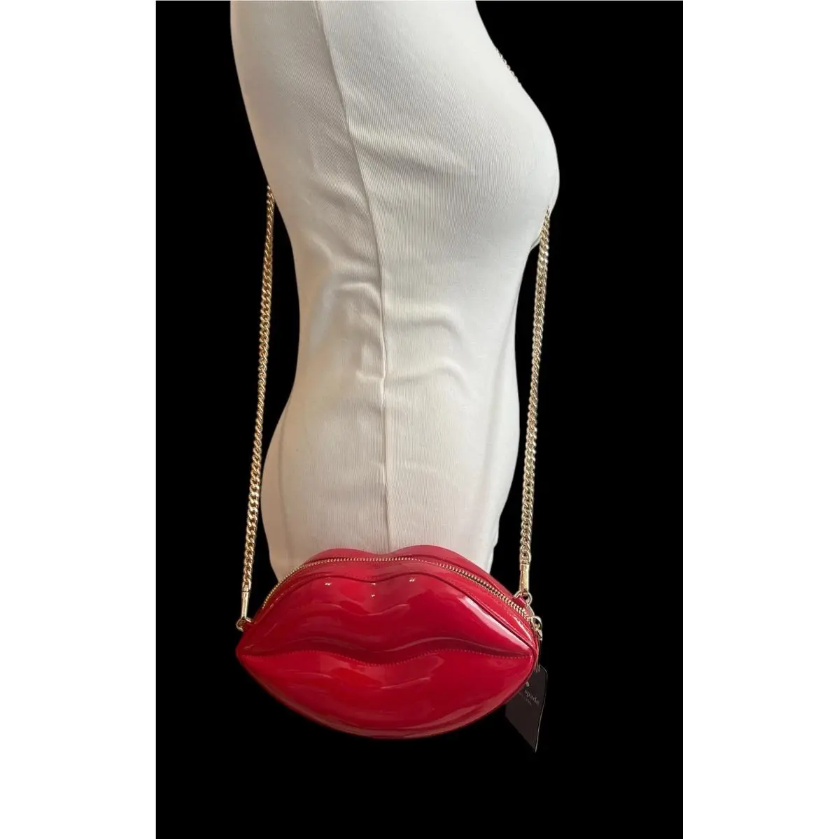 Kate Spad Mwah 3D Lip Crossbody - Candie Cherry KF514 - Limited Edition