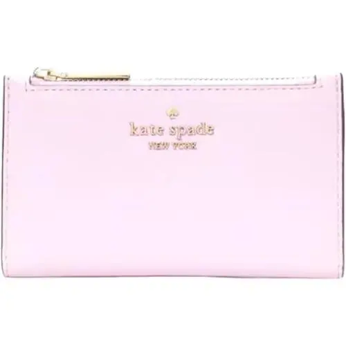 Kate Spade New York Leila Small Slim Bifold Wallet Leather Lilac Moon WLR00395
