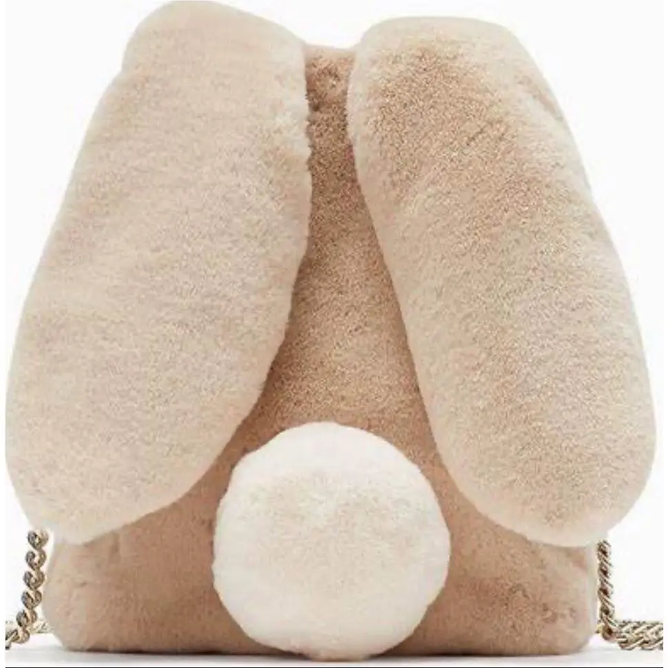 Novelty Women’s Crossbody Bunbun Fur 3D Bunny Rabbit by Kate Spade