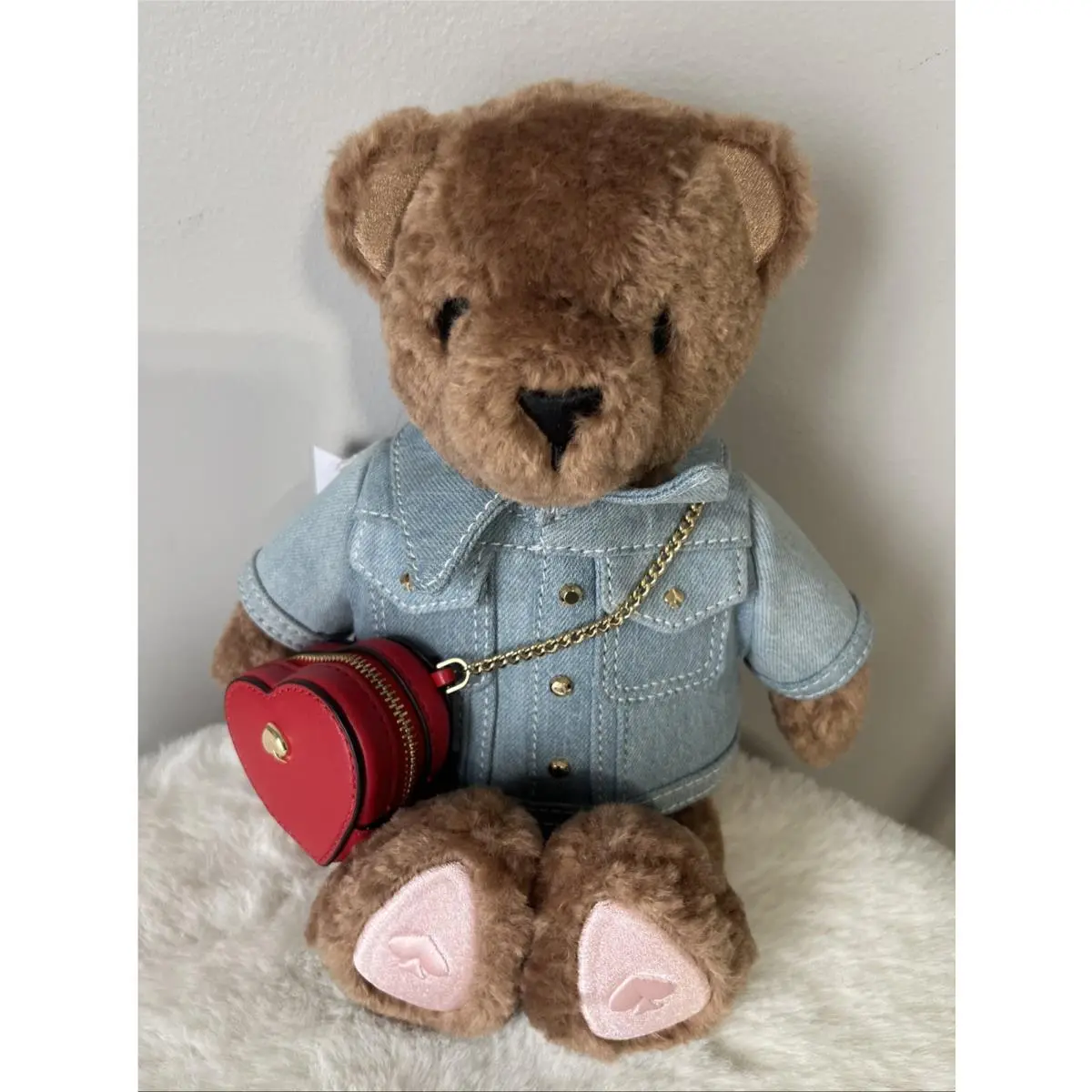 Kate Spade Katey 3D Teddy Bear Crossbody Bag