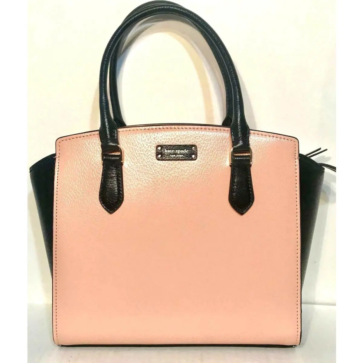 Nwy Kate Spade New York Jeanne Medium Satchel/crossbody- Warm Vellum/black