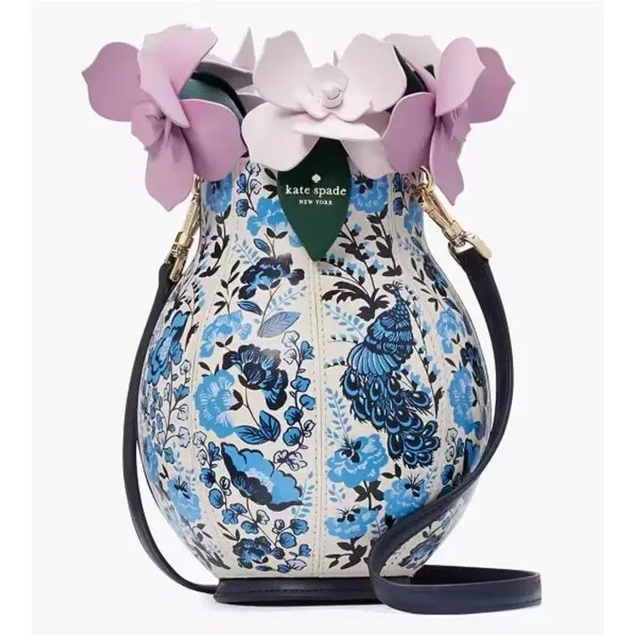 Kate Spade Perfect Plume Vase Crossbody Blue Multi