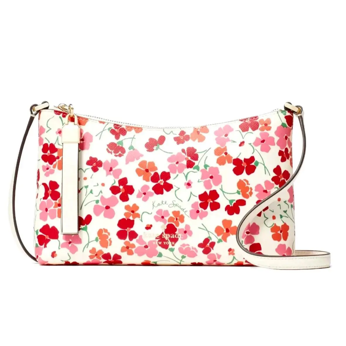 Kate Spade Sadie Floral Print Crossbody Pink Multi