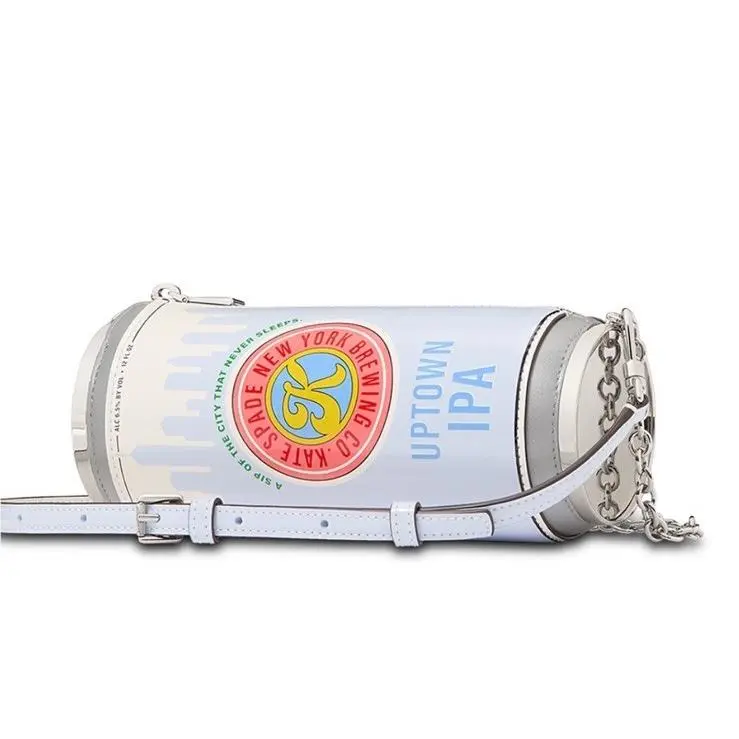 Kate Spade Snack Time Shiny Metallic Pochette Crossbody Bag Metallic Multi