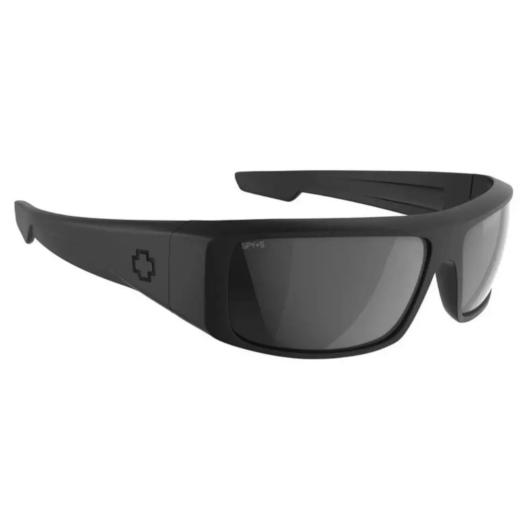 Spy Optic Logan Ansi Sunglasses - Matte Black / Happy Photochromic Transitions - Frame: Matte Black, Lens: Happy Photochromic ANSI