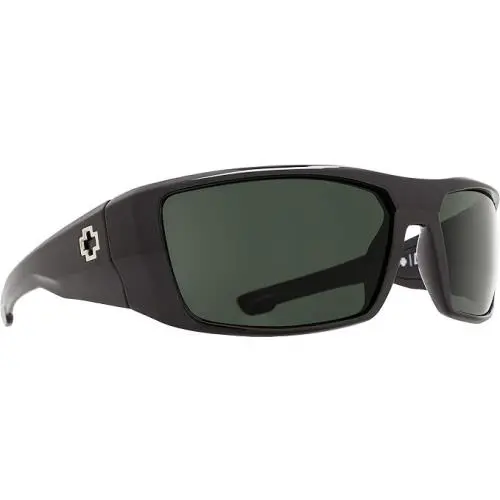 Spy Optic Wrap Dirk Black Happy Gray Green Multi One Size
