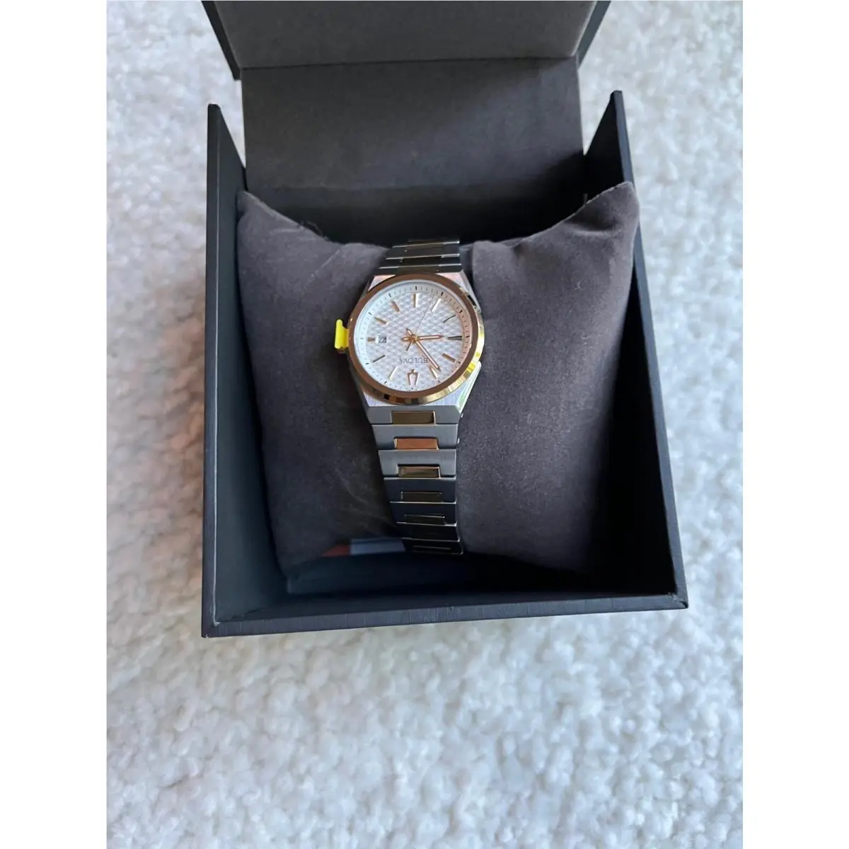 Bulova Classic 98L323 Two-tone Stainless Steel Women`s Quartz Watch