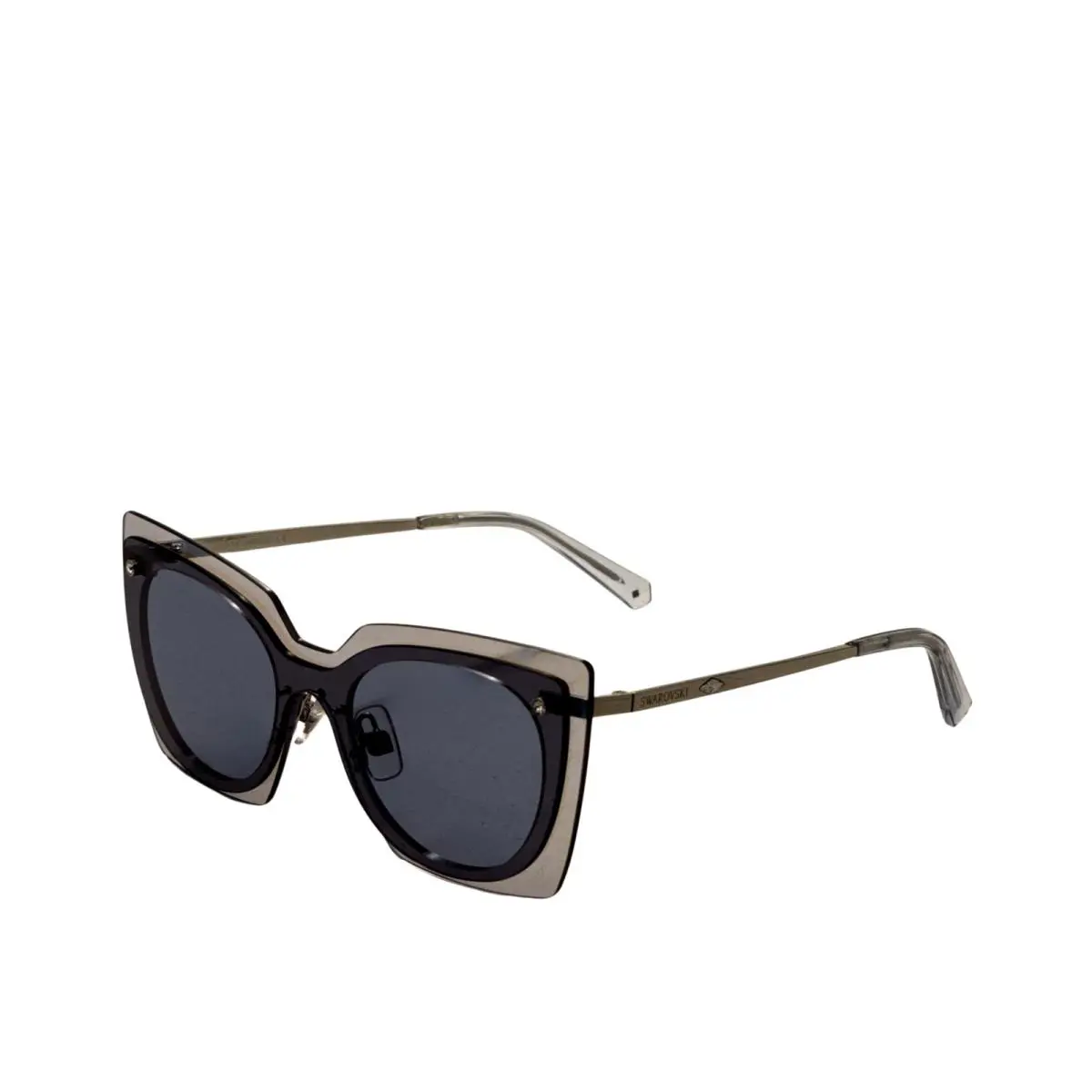 Swarovski Women`s 50 mm Shiny Dark Green Sunglasses SK-0126-96J