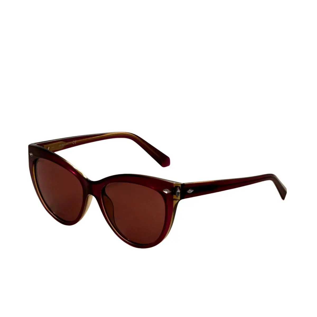 Swarovski Women`s 56 mm Shiny Black Sunglasses SK0128-5601B