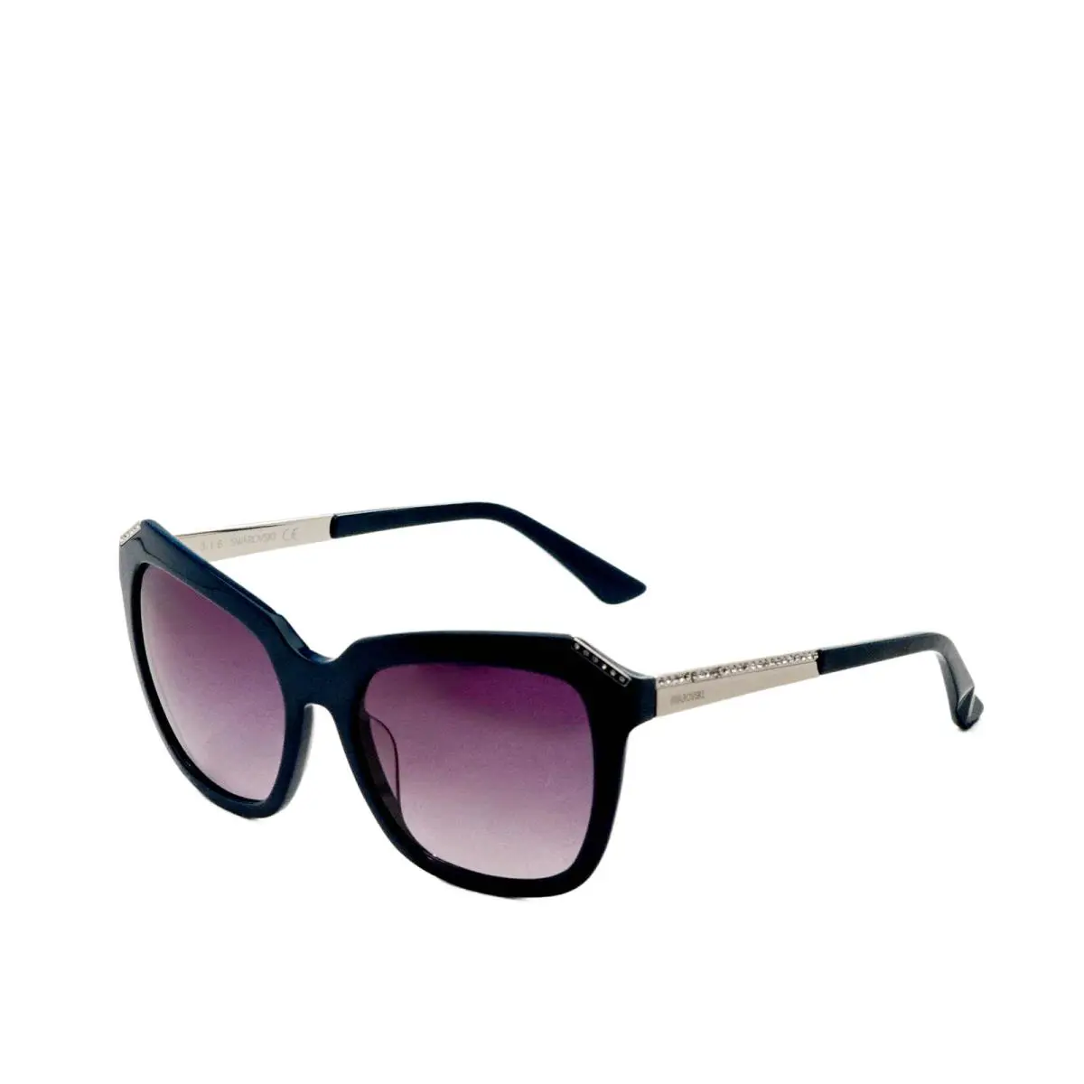 Swarovski Women`s 55 mm Blue Sunglasses SK0115-5587B
