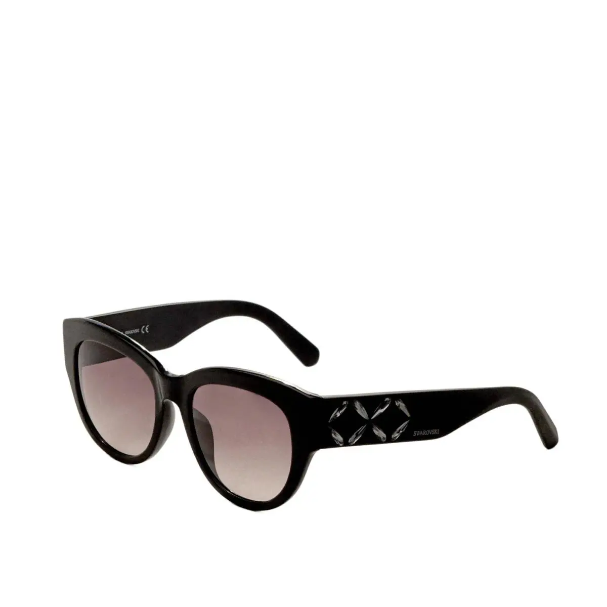 Swarovski Women`s 54 mm Black Sunglasses SK-0127-01B