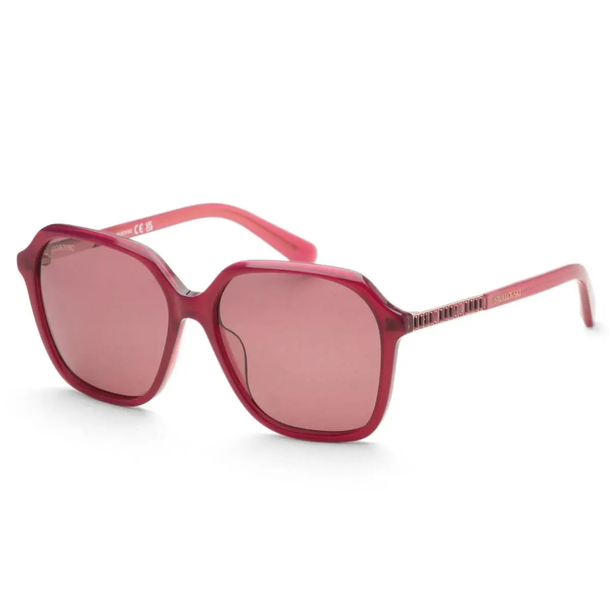 Swarovski Women`s 56 mm Red Sunglasses SK0390-5674Y