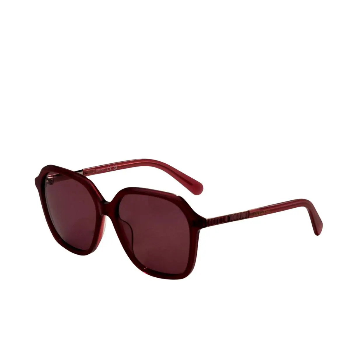 Swarovski Women`s 60 mm Brown Crystal Sunglasses SK0087F-6038F