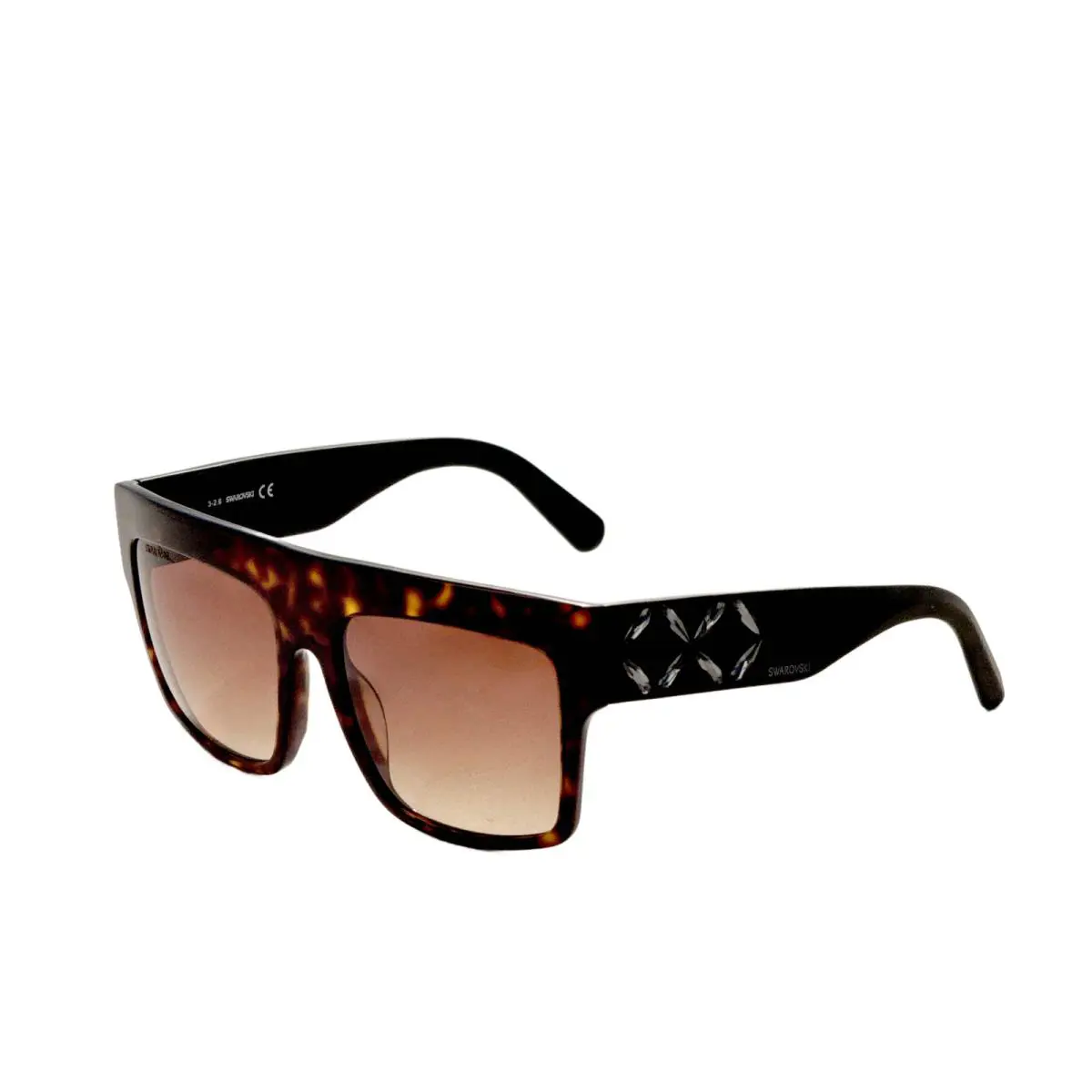 Swarovski Women`s 56 mm Dark Tan Sunglasses SK0128-5652F