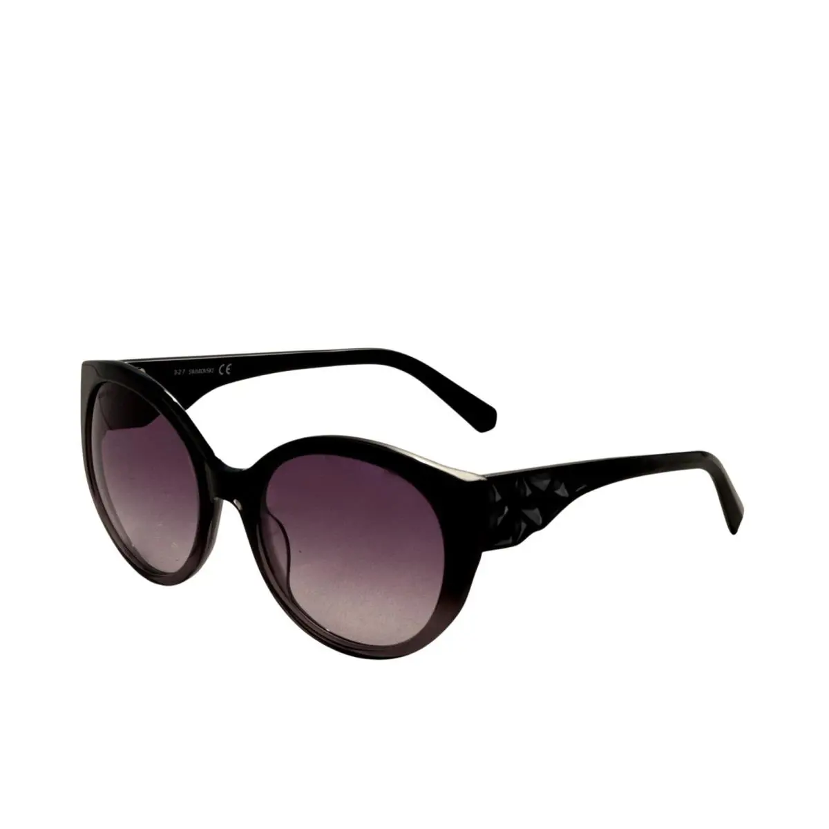 Swarovski Women`s 56 mm Shiny Blue Sunglasses SK0128-5690W