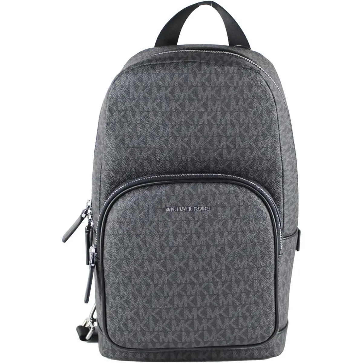 Michael Kors Cooper Commuter Sling Pack Backpack MK Black 37S1LCOY1B