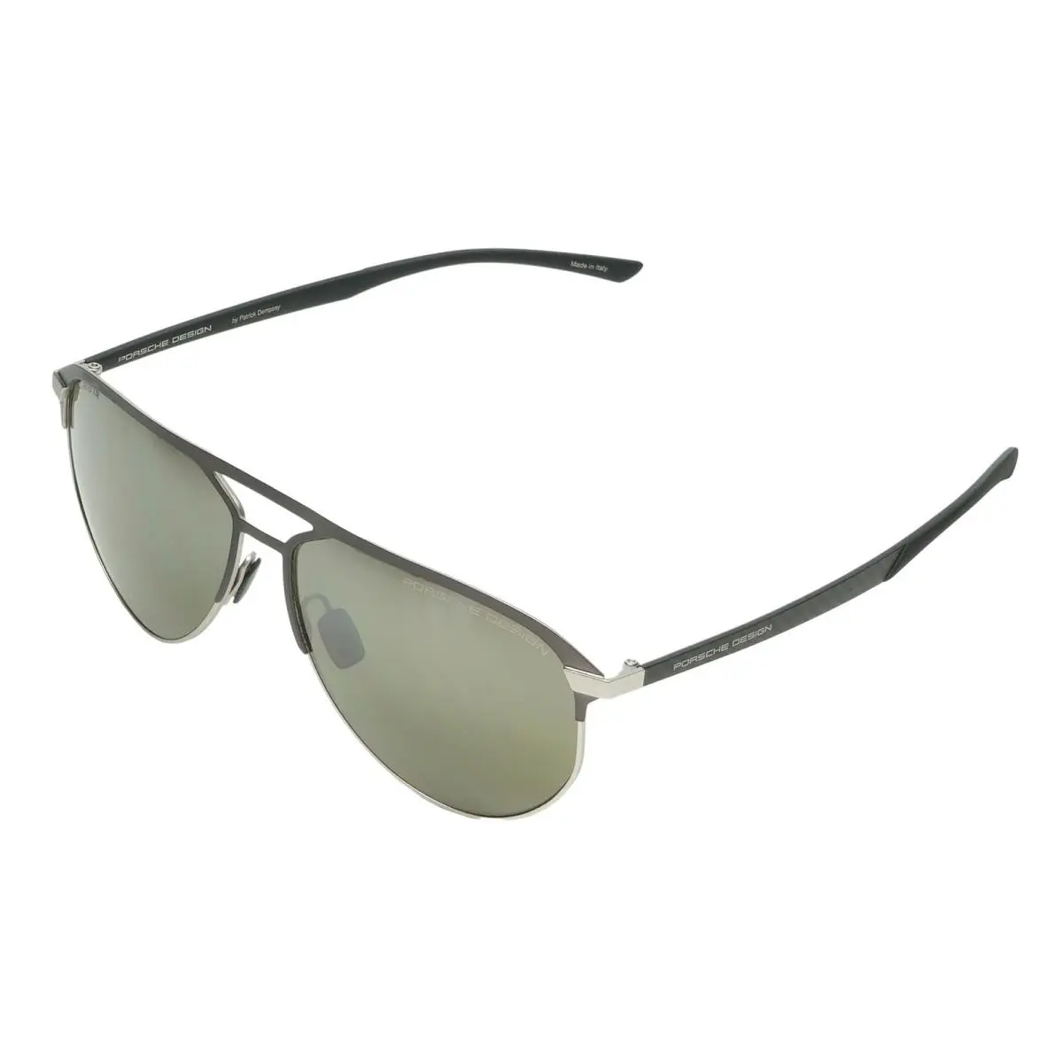 Porsche Design Sunglasses P8965 b Grey Black/lens: Green Blue Vision Drivetm Xtr