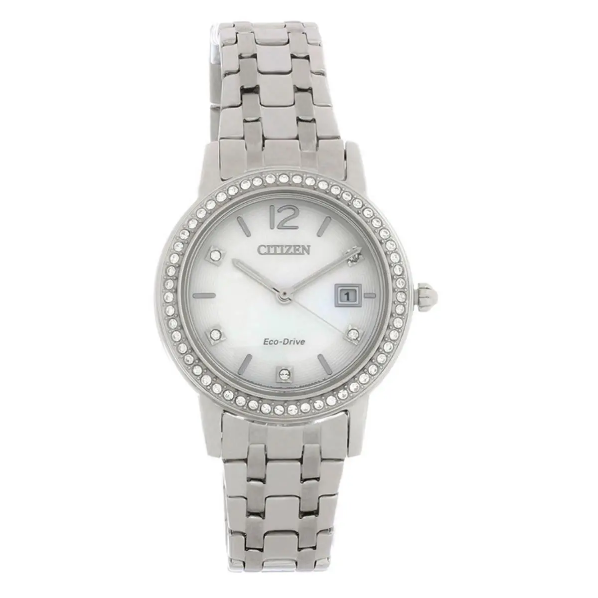 Citizen Women`s Silhouette Mother of Pearl Dial Watch - FE1180-65D