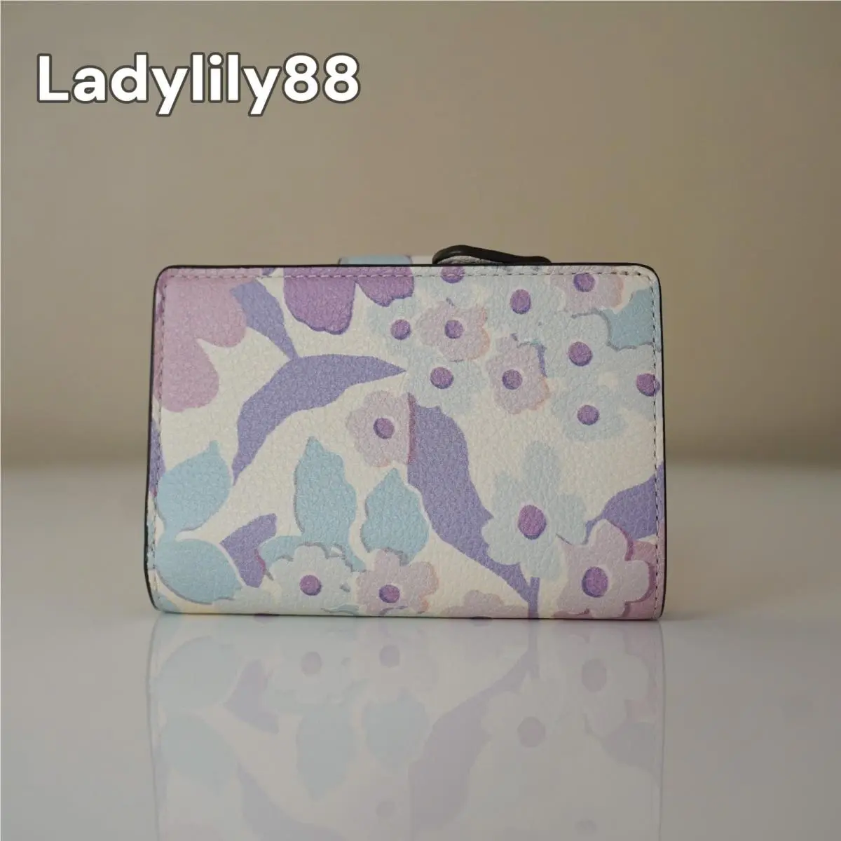 Coach wallet - CW786 Gold/Tan/Fuchsia