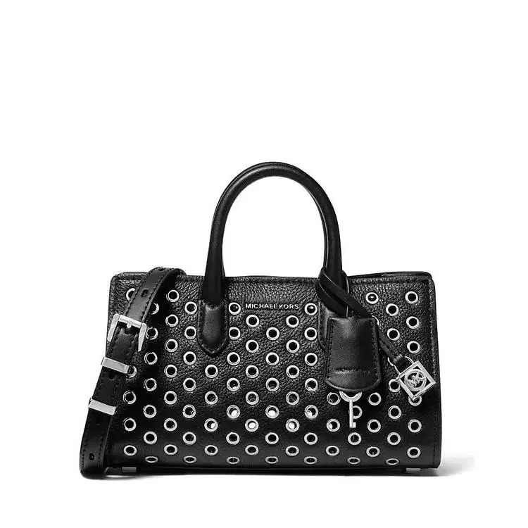 Michael Kors Scarlett XS EW Leather Crossbody Grommets Black