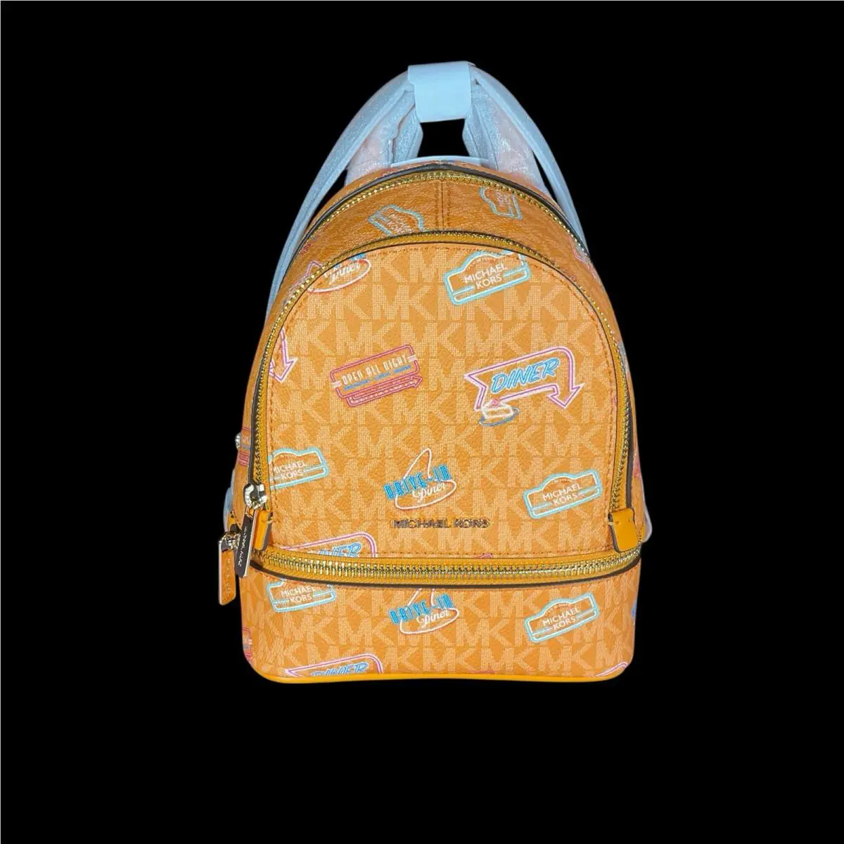 Michael Kors XS Rhea Backpack Pop Orange