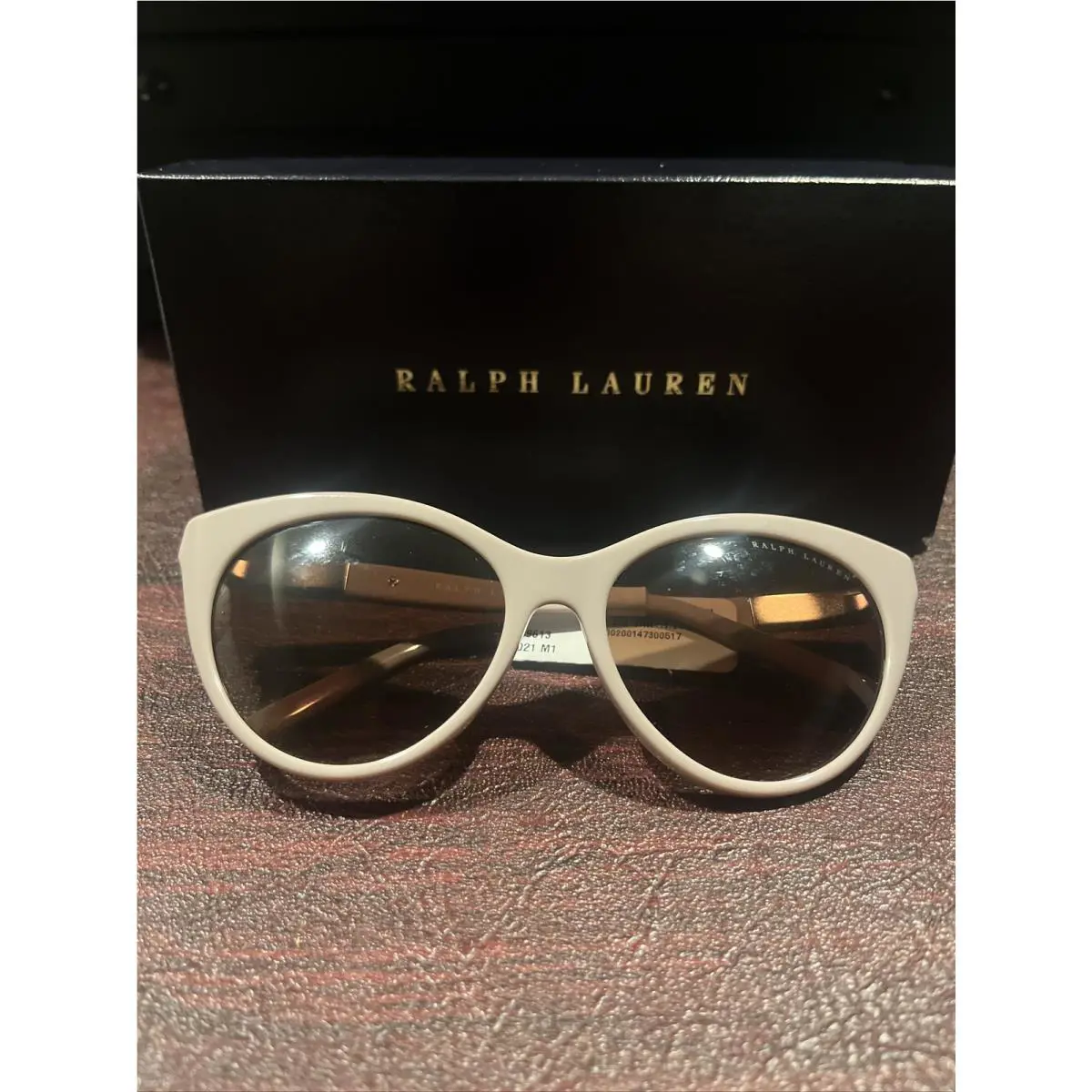 Ralph Lauren 0RL8195B Women Sunglasses Violet Cat Eye 56mm