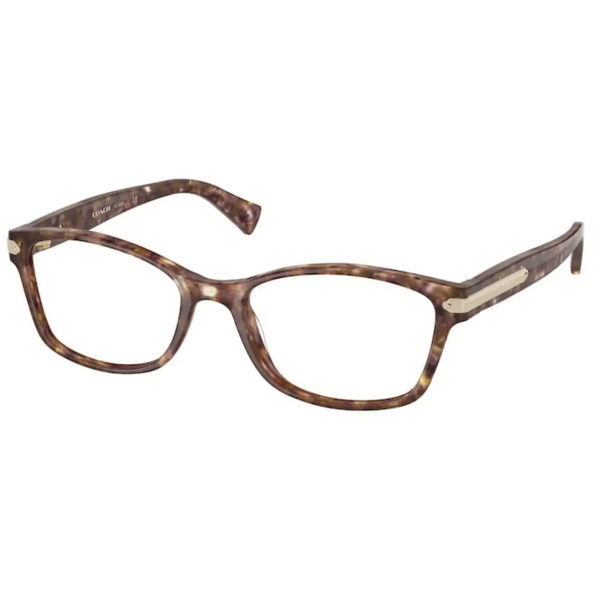 Coach HC 6065 Light Brown Confetti Tortoise 5287 Eyeglasses