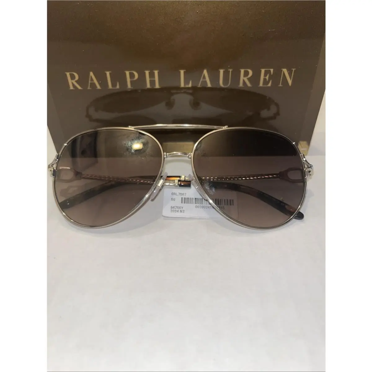 Ralph Lauren 0RL7087 Sunglasses Sun Glasses 94766Y Shiny 59 Unisex