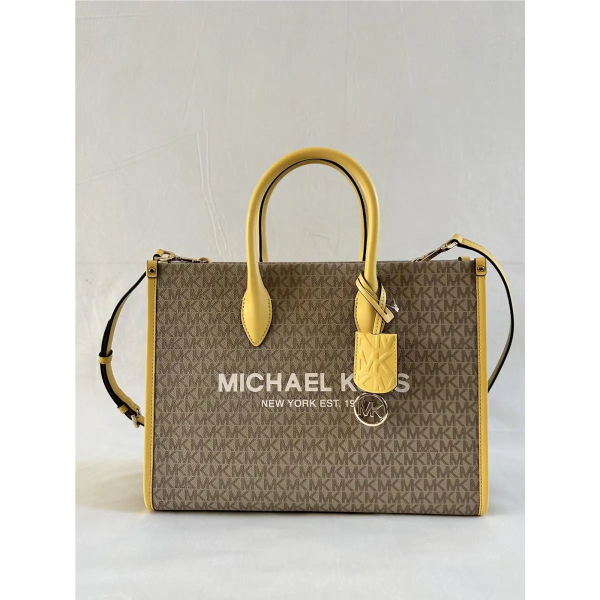 Michael Kors Mirella Medium EW Tote Daffodil