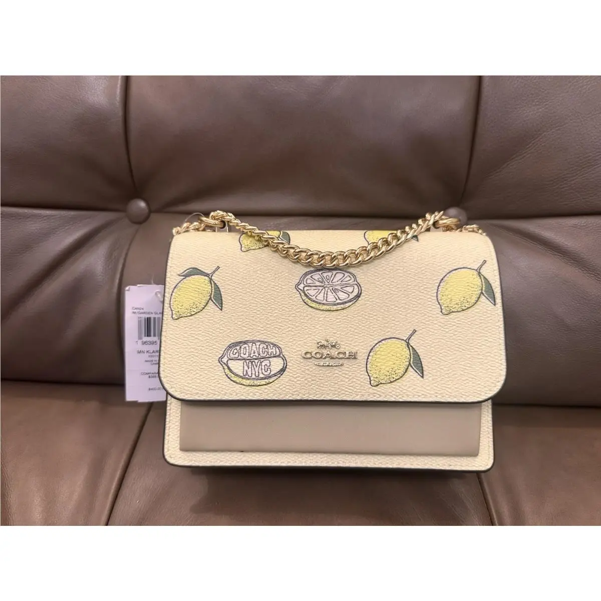 Coach Mini Klare Crossbody Bag with Lemon Print CAN24 Garden Glade Multi