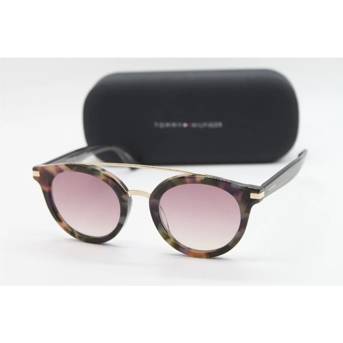 Tommy Hilfiger TH 1517/S 0T42S Havana Pink Sunglasses W/case 48-22