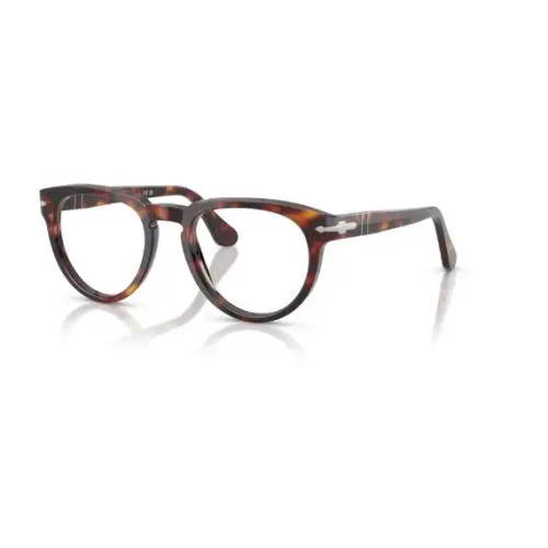 Persol 0PO3377V 24 Havana Oval 52 mm Men`s Eyeglasses - Frame: Havana, Lens: Clear